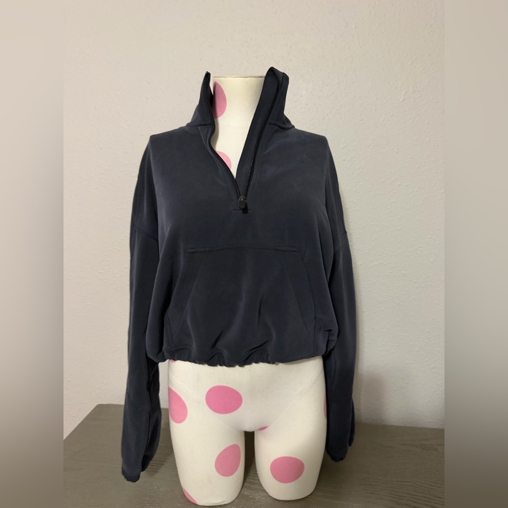 Lululemon brushed softstreme half zip 8